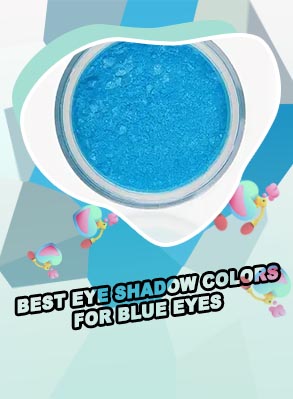 Blue eyeshadow natural
