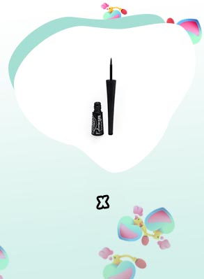 Fat liquid eyeliner