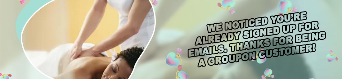 Groupon massage near me