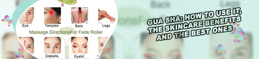 Gua sha under chin
