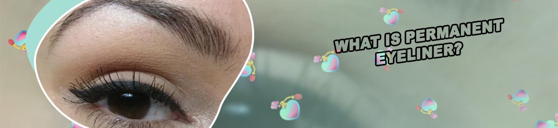 Semi permanent eyeliner