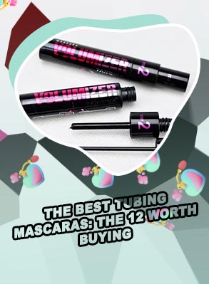 Tubing mascara that holds curl
