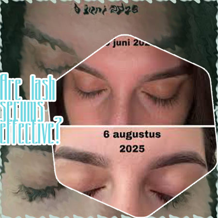 Lash serum for irritated eyes